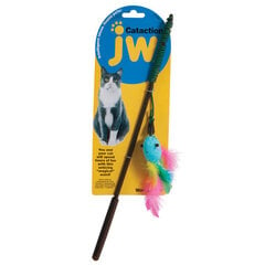 JW игрушка для котов, удочка с пером цена и информация | Игрушка для кошек | kaup24.ee