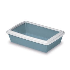 STEFANPLAST KASSI LIIVAKAST TRAY 2 ÄÄRIS VALGE цена и информация | Туалеты для кошек | kaup24.ee