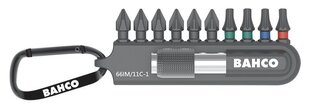 Otsakute kmpl Impact 11 osa hoidikus, karabiiniga. 25mm PH, PZ, TORX + otsakuhoidja hind ja info | Käsitööriistad | kaup24.ee