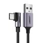 Ugreen US284 USB-C kaabel, 3A, 1 m, must цена и информация | Kaablid ja juhtmed | kaup24.ee