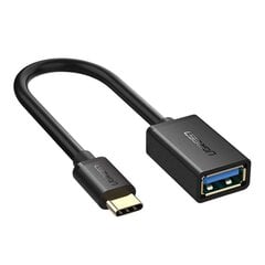 Ugreen US154 адаптер OTG USB-C 3.0, черный цена и информация | Адаптеры и USB-hub | kaup24.ee