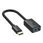 Ugreen US154 OTG USB-C 3.0 adapter, must цена и информация | USB jagajad, adapterid | kaup24.ee