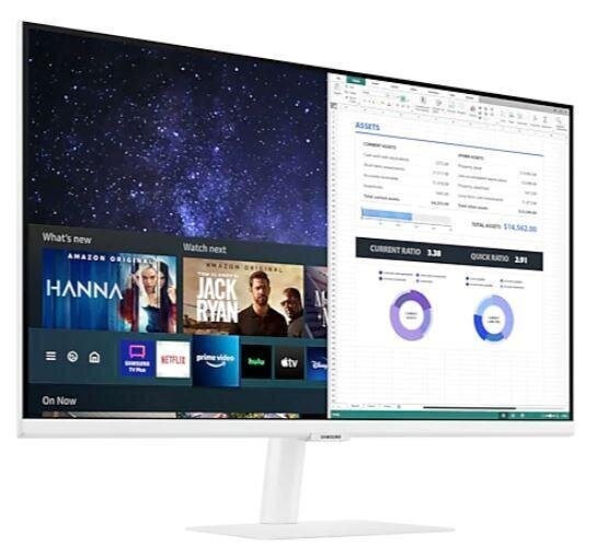 27" Full HD Smart monitor nutiteleri funktsionaalsusega Samsung M5 LS27AM501NUXEN hind ja info | Monitorid | kaup24.ee