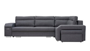 Угловой диван-кровать Alvares, серый цена и информация | Угловые диваны | kaup24.ee