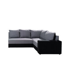 Угловой диван-кровать Bono BX, серый/чёрный цена и информация | Диваны | kaup24.ee