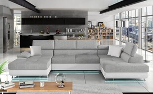 Угловой диван-кровать Cotere Bis + LED цена и информация | Угловые диваны | kaup24.ee