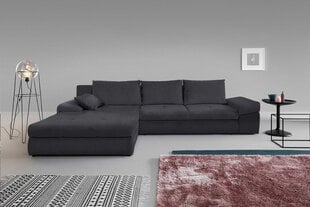 Угловой диван-кровать Bono BX, чёрный цена и информация | Угловые диваны | kaup24.ee