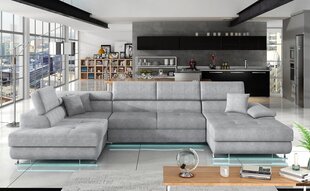 Угловой диван-кровать Cotere Bis + LED цена и информация | Угловые диваны | kaup24.ee