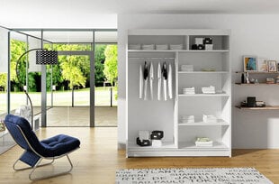 Шкаф с раздвижными дверями WESTA / PRESTO I + LED цена и информация | Шкафы | kaup24.ee
