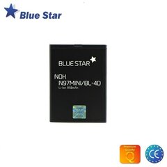 BlueStar Аккумулятор Nokia N97 Mini E5 N8 950 mAh Li-Ion BL-4D цена и информация | Аккумуляторы для телефонов | kaup24.ee