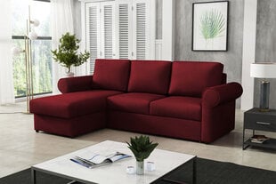 Угловой диван-кровать Monaco, черный цена и информация | Угловые диваны | kaup24.ee