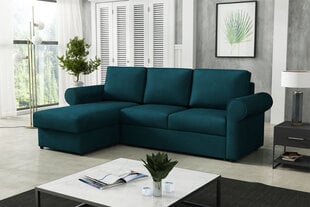 Угловой диван-кровать Monaco, черный цена и информация | Диваны | kaup24.ee