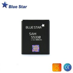 BlueStar Аккумулятор Samsung S5530 S3350 S7230 Li-Ion 1000 mAh Аналог EB424255VU цена и информация | Аккумуляторы для телефонов | kaup24.ee