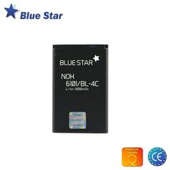 BlueStar aku telefonile Nokia X2 6300 Li-Ion 1000 mAh, Analoog BL-4C цена и информация | Аккумуляторы для телефонов | kaup24.ee