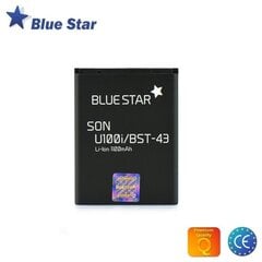 BlueStar Аккумулятор Sony Ericsson Hazel Elm Yari Li-Ion 1100 mAh Аналог BST-43 цена и информация | Аккумуляторы для телефонов | kaup24.ee