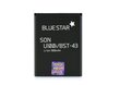 Telefoni aku BlueStar Battery Sony Ericsson Hazel Elm Yari Li-Ion 1100 mAh Analog BST-43 hind ja info | Mobiiltelefonide akud | kaup24.ee