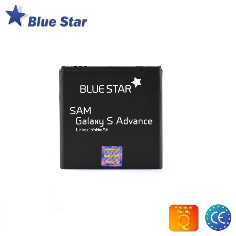 Telefoni aku BlueStar Battery Samsung I9070 Galaxy S Advance Li-Ion 1550 mAh Analog EB535151VU цена и информация | Mobiiltelefonide akud | kaup24.ee