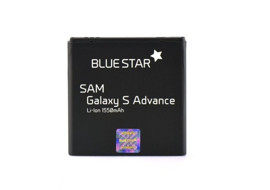 Telefoni aku BlueStar Battery Samsung I9070 Galaxy S Advance Li-Ion 1550 mAh Analog EB535151VU цена и информация | Mobiiltelefonide akud | kaup24.ee