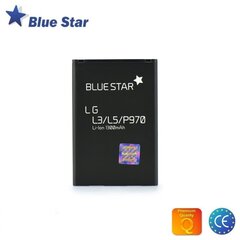 BlueStar Аккумулятор LG Swift L5 P970 E730 E610 Li-Ion 1300 mAh Аналог BL-44JN цена и информация | Защитные пленки для телефонов | kaup24.ee