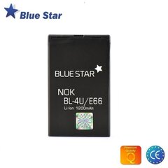 Аккумулятор BlueStar Nokia E66 E75 C5-03 3120 1200 мАч Li-Ion Аналог BL-4U цена и информация | Защитные пленки для телефонов | kaup24.ee