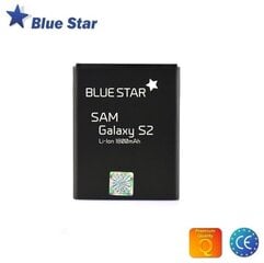 Aku BlueStar Battery Samsung i9100 i9103 i9105 Galaxy S2 Li-Ion 1800 mAh Analog EB-F1A2GBU hind ja info | Mobiiltelefonide akud | kaup24.ee