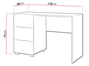 Письменный стол Calabrini цена и информация | Компьютерные, письменные столы | kaup24.ee