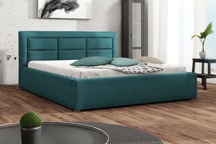 Кровать Clasic 140x200 см с выдвижным основанием, зеленая цена и информация | Кровати | kaup24.ee