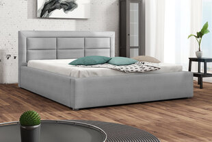 Voodi Clasic 120x200 cm ülestõstetava voodipõhjaga, hall цена и информация | Кровати | kaup24.ee
