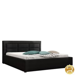 Кровать Clasic 200x200 см с выдвижным основанием, черная цена и информация | Кровати | kaup24.ee