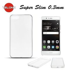 Telone Ultra Slim 0.3mm Back Case Huawei P9 Lite супер тонкий чехол Прозрачный цена и информация | Чехлы для телефонов | kaup24.ee