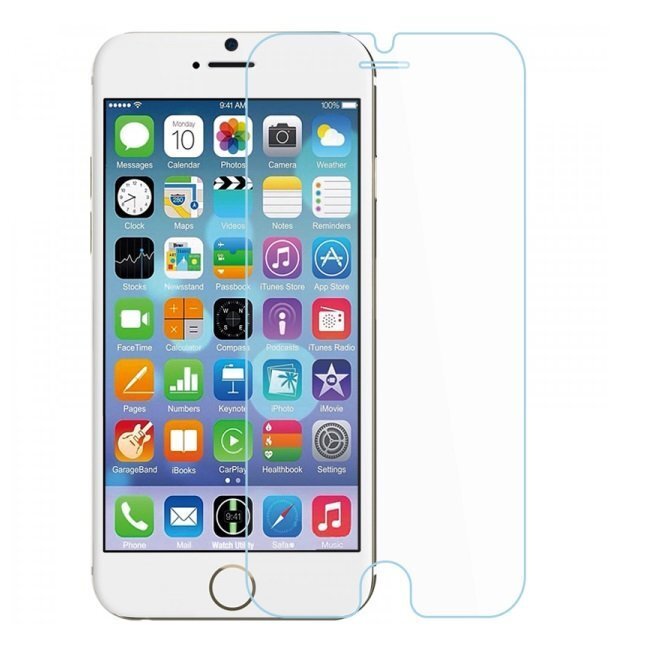 LCD kaitsev karastatud klaas 9H Apple iPhone 6 Plus/6S Plus цена и информация | Ekraani kaitsekiled | kaup24.ee