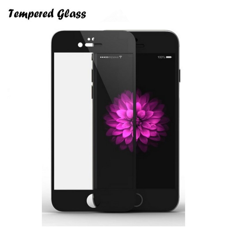 Karastatud iPhone 7 4.7 Full Face must, ekraanikaitseklaas hind ja info | Ekraani kaitsekiled | kaup24.ee