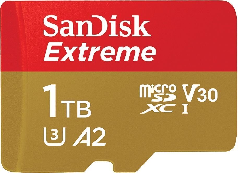 SanDisk Extreme MicroSDXC 1 TB (+ SD adapter) цена и информация | Fotoaparaatide mälukaardid | kaup24.ee