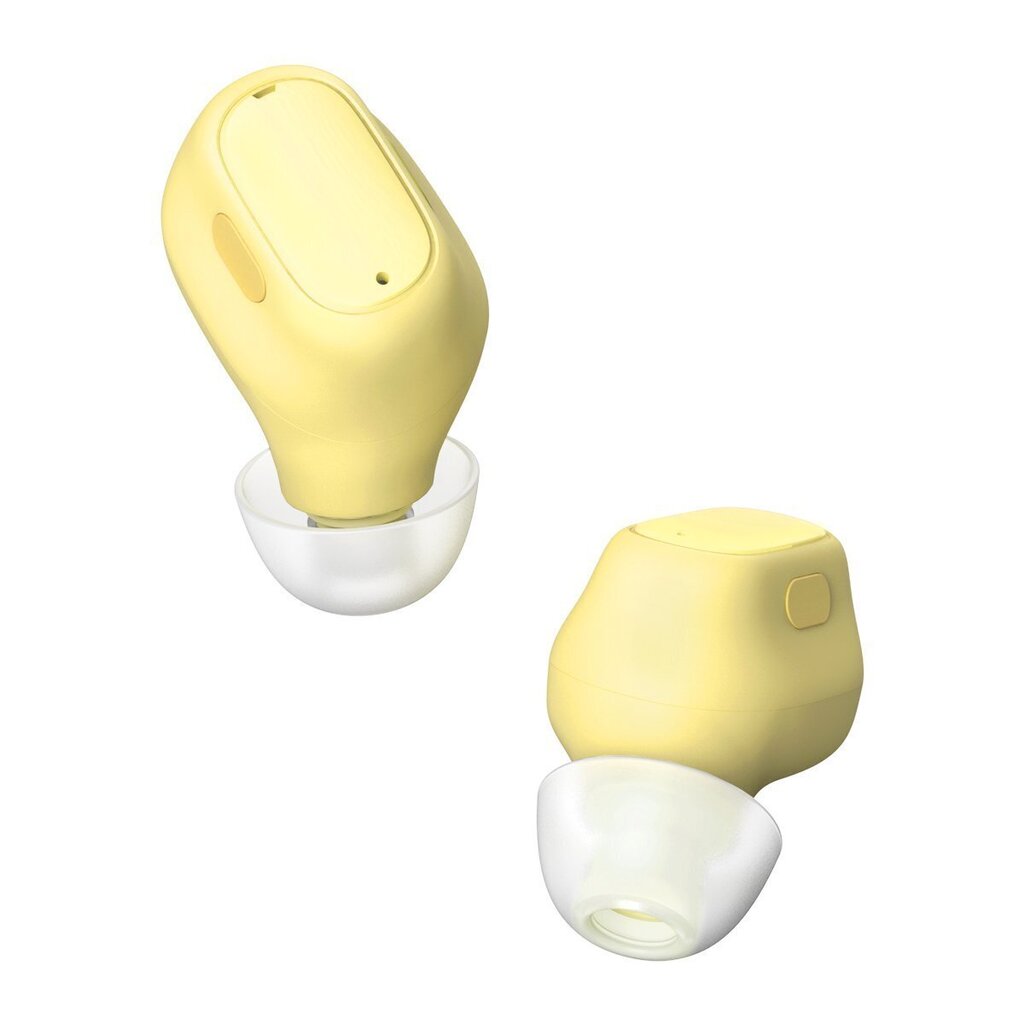 Baseus Encok WM01 Bluetooth 5.0 Yellow hind ja info | Kõrvaklapid | kaup24.ee