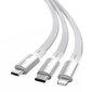 Baseus BSU2708WHT, USB Typ C / Lightning цена и информация | Mobiiltelefonide kaablid | kaup24.ee