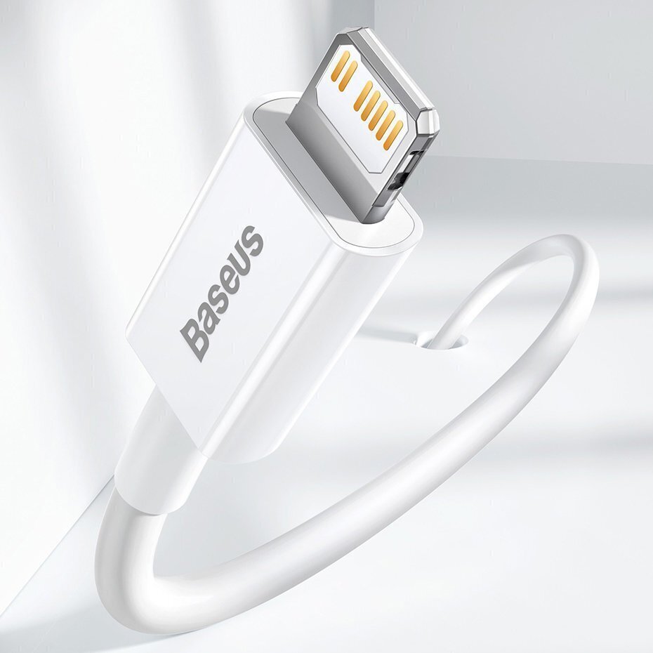 Baseus BSU2666BLK, USB Typ C / Lightning цена и информация | Mobiiltelefonide kaablid | kaup24.ee