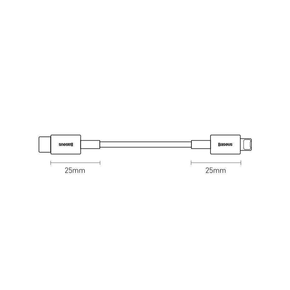 Baseus BSU2663BLK hind ja info | Mobiiltelefonide kaablid | kaup24.ee