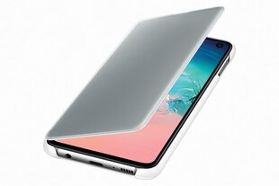 Samsung Clear View Cover EF-ZG970CW S10e jaoks valge цена и информация | Чехлы для телефонов | kaup24.ee