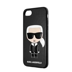 Karl Lagerfeld Full Body Iconic Cover, sobib iPhone 7/8/SE 2020, must hind ja info | Telefoni kaaned, ümbrised | kaup24.ee