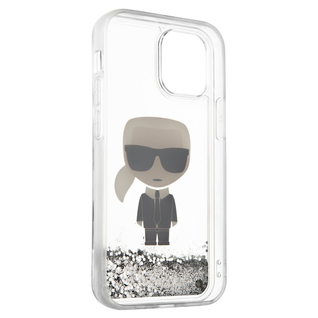 Karl Lagerfeld, sobib iPhone 12 Mini 5,4, läbipaistev hind ja info | Telefoni kaaned, ümbrised | kaup24.ee