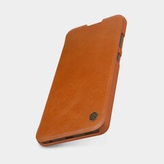 Nillkin Qin original leather case cover, sobib Samsung Galaxy A32 4G, pruun hind ja info | Telefoni kaaned, ümbrised | kaup24.ee