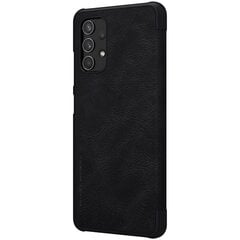 Nillkin Qin original leather case cover, sobib Samsung Galaxy A32 4G, must hind ja info | Telefoni kaaned, ümbrised | kaup24.ee