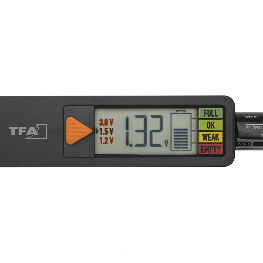 Akutester TFA BatteryCheck цена и информация | Patareid | kaup24.ee