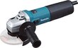 Nurga veski, 1400 W, 125 mm, SJS, madala vibratsiooniga käepide 9565CR Makita hind ja info | Lihvmasinad ja ketaslõikurid | kaup24.ee