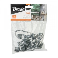 Teraskonks BUNGEE CORD HOOK hall (10 tk) hind ja info | Aiatööriistad | kaup24.ee