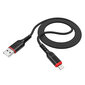 Kaabel Usb A Lightning Hoco X59 1.0m, Laadimisjuhe for Lightning apple iphone USB 2.0, must цена и информация | Mobiiltelefonide kaablid | kaup24.ee