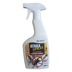 Insektitsiid ATAKA SPRAY putukate vastu, 500 ml цена и информация | Насекомые | kaup24.ee