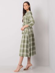Naiste kleit Giana 292005035, roheline цена и информация | Платья | kaup24.ee