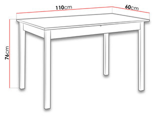 Обеденный стол цена и информация | Кухонные и обеденные столы | kaup24.ee