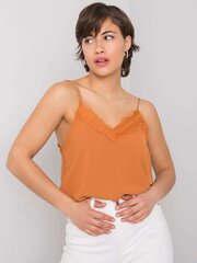 Naiste pluus Griselda, oranž hind ja info | Naiste pluusid, särgid | kaup24.ee